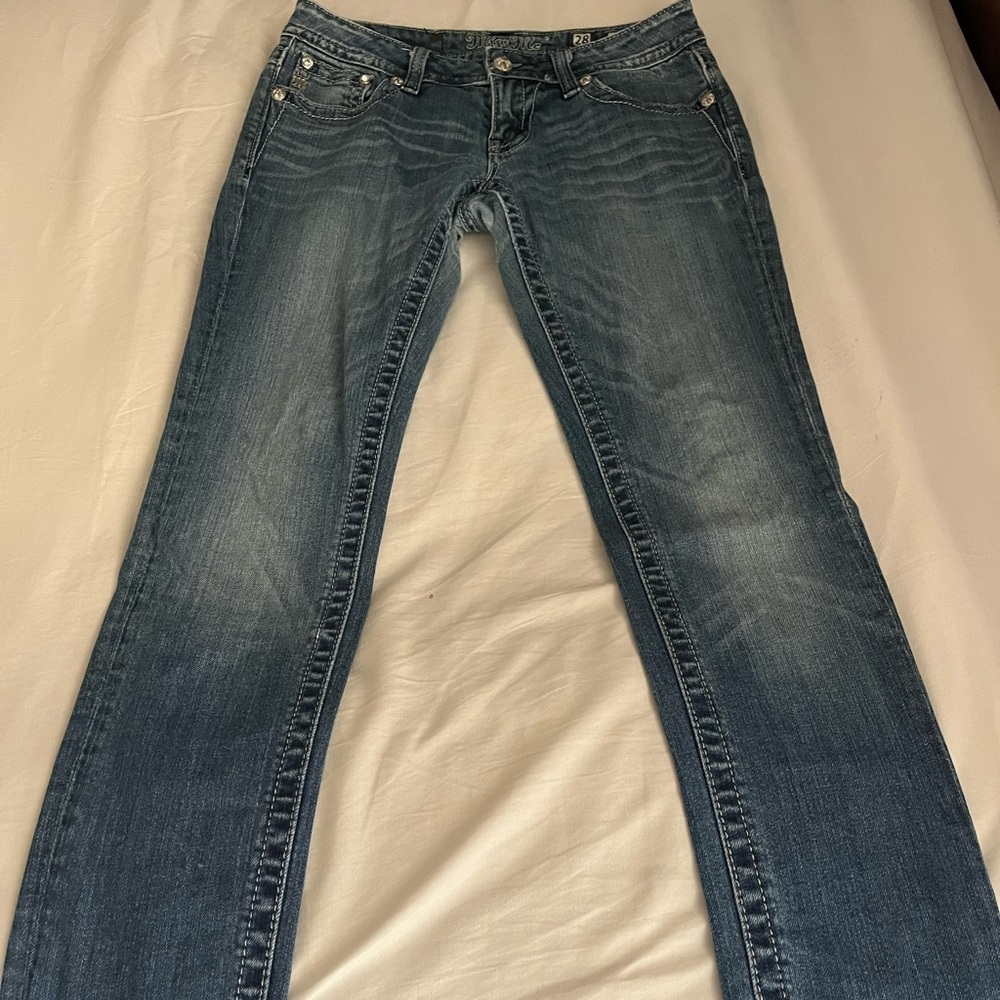 Miss me low rise skinny jeans